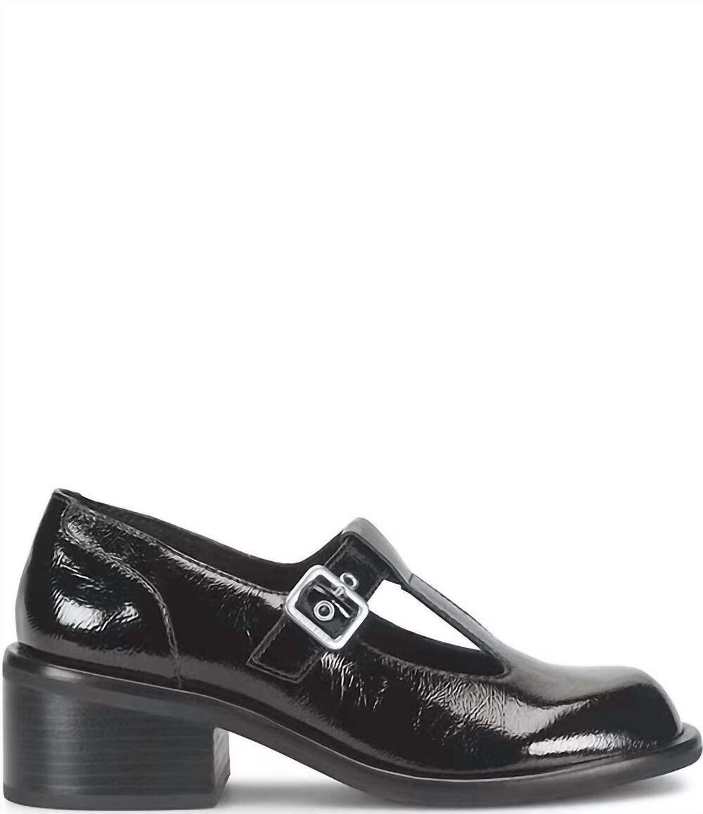 NEW KORK-EASE women's jesse patent leather mary janes in black